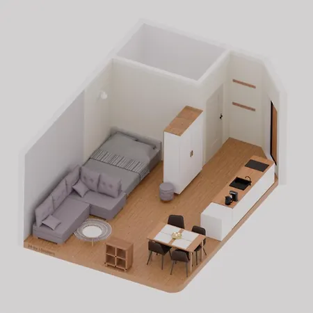 Mazurska Na Parterze Z Wejsciem Na Kod O Dowolnej Porze Apartment Szczecin